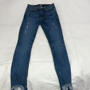 Hudson five pocket high waisted jeans
